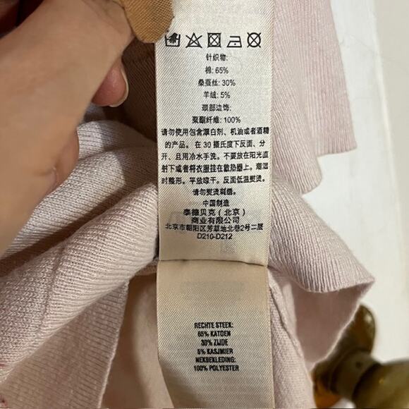 Ted Baker Women's Jewelled Collar - Blush Pink - Size 3 UK - Picture 9 of 10